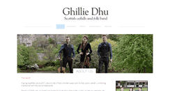 Desktop Screenshot of ghilliedhumusic.com